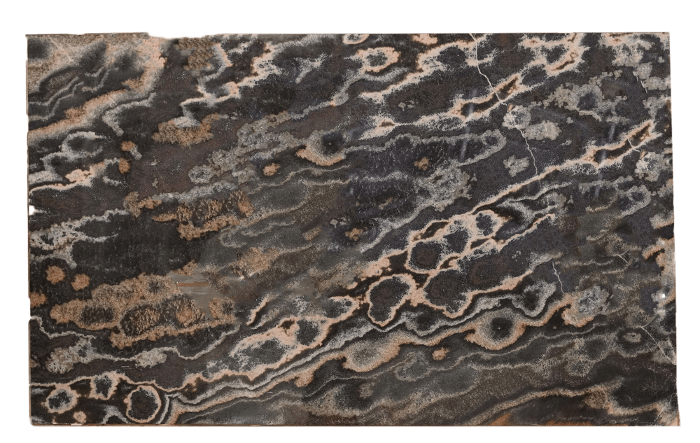 Coral Black Onice Onyx Slab