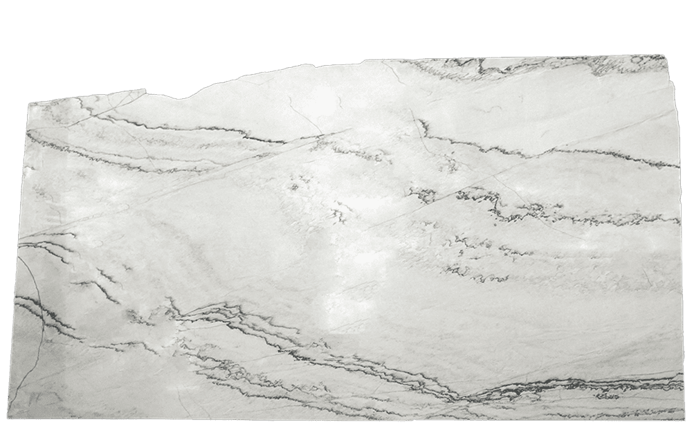 Opus White Quartzite Slab